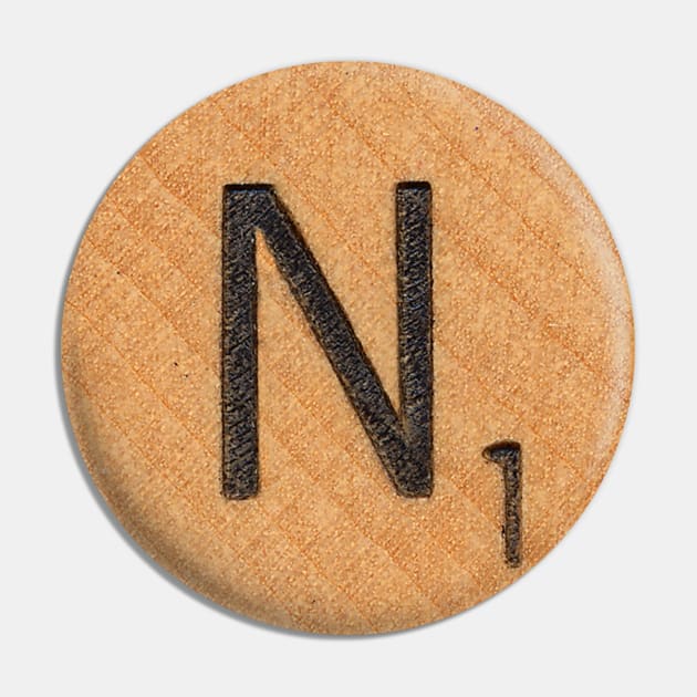 Scrabble Tile 'N' Pin by RandomGoodness