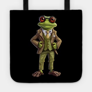 Frog Lovers Funny Gift Froggy Fashion Showdown Tote