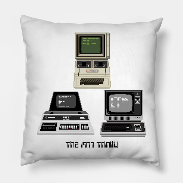 The 1977 Trinity Pillow by Vampireslug