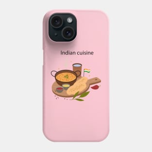 Indian Cuisine Concept Phone Case