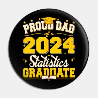 Proud Dad Of A 2024 Statistics Graduate Senior Student Pin