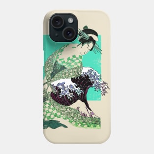 The great woman wave Phone Case