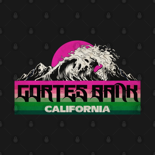 Cortes Bank California by CTShirts