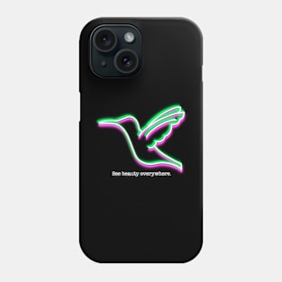 Neon - Hummingbird Phone Case