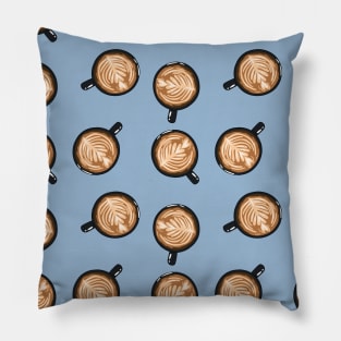 Cappuccino Pattern Pillow