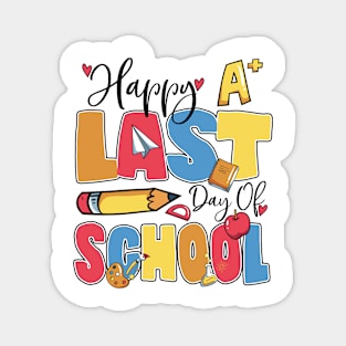 Funny Last Day of School Gift Idea for kids teacher Magnet