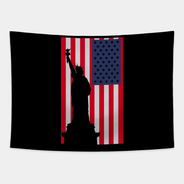 liberty of usa Tapestry by s4rt4