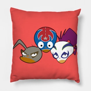 Lucha Trio Pillow