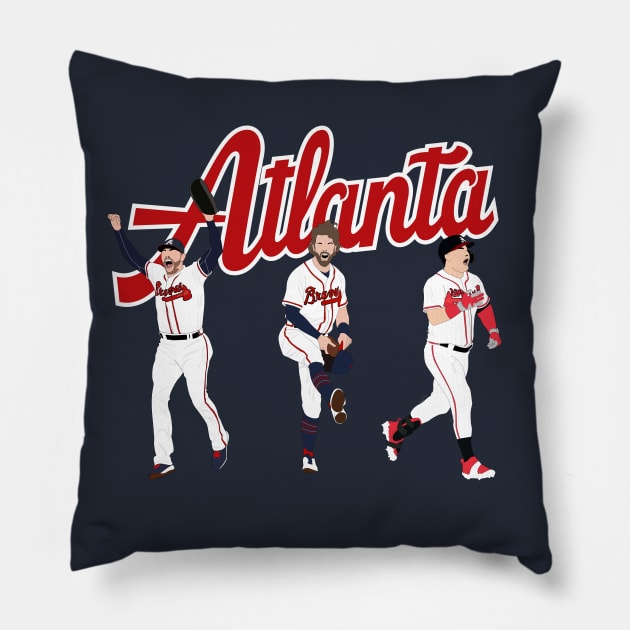 we are atlanta Pillow by rsclvisual