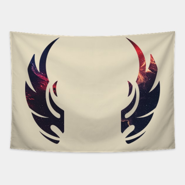 Heavenly Wings Tapestry by Scailaret