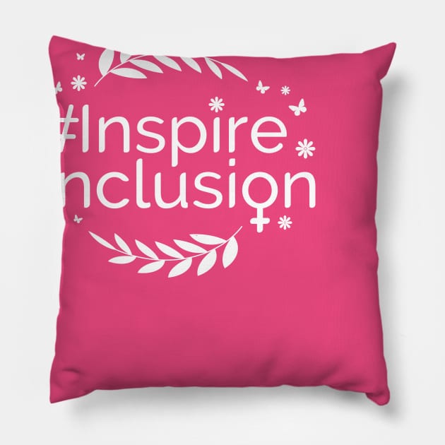 Inspire Inclusion Pillow by Ageman