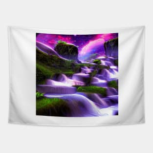 Fantasy of Flowing Water Tapestry