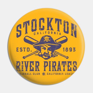 Stockton River Pirates Pin