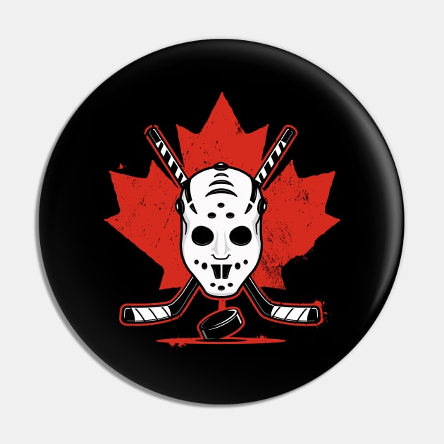 Canada Ice Hockey Pin by zoljo