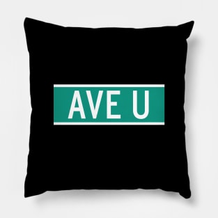 Ave U Pillow