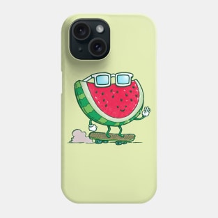 Sunglasses Skater Watermelon Phone Case