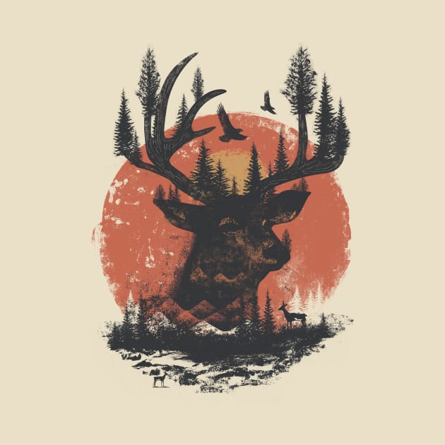 Into the Deer by DANDINGEROZZ