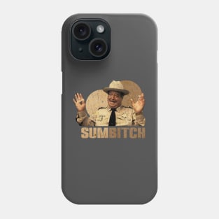 The sheriff relaxed Phone Case