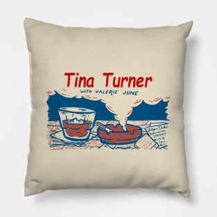 Tina Turner Vintage Pillow