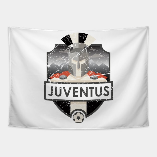 Juventus Emblem Vintage Tapestry by Mandra