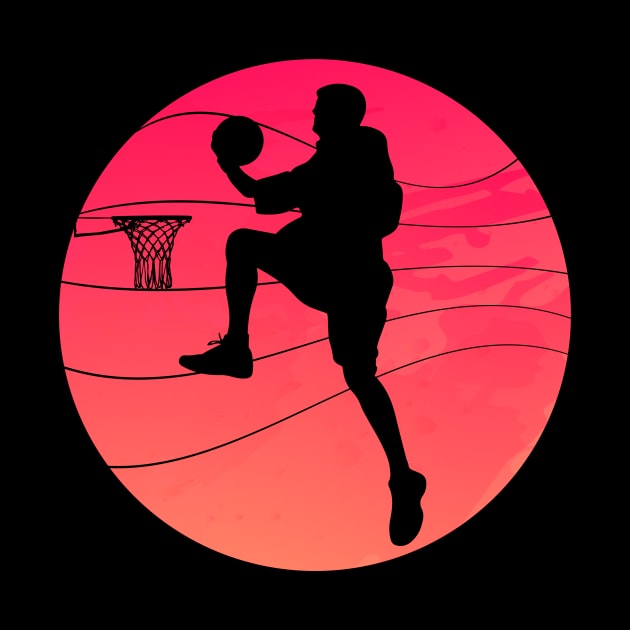 Basketball slam dunk retro vintage by GameOn Gear