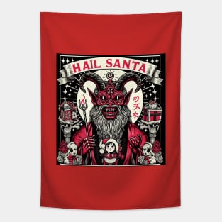 Hail Santa Tapestry