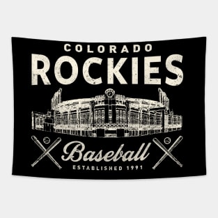 Rockies Coors Field by Buck Tee Tapestry