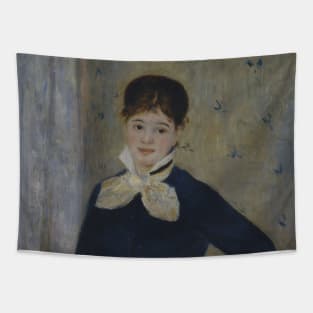 A Waitress at Duval's Restaurant by Auguste Renoir Tapestry