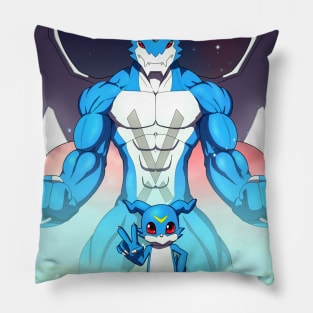 Exveemon and Veemon Pillow