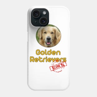 Golden Retrievers Rock! Phone Case