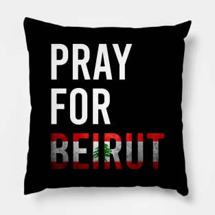 Pray For Beirut Pillow