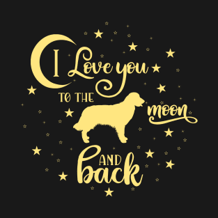 I Love My Dog to the Moon and Back T-Shirt