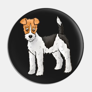 Wire Fox Terrier Pin