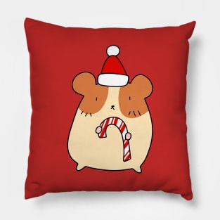 Candy Cane Hamster Pillow