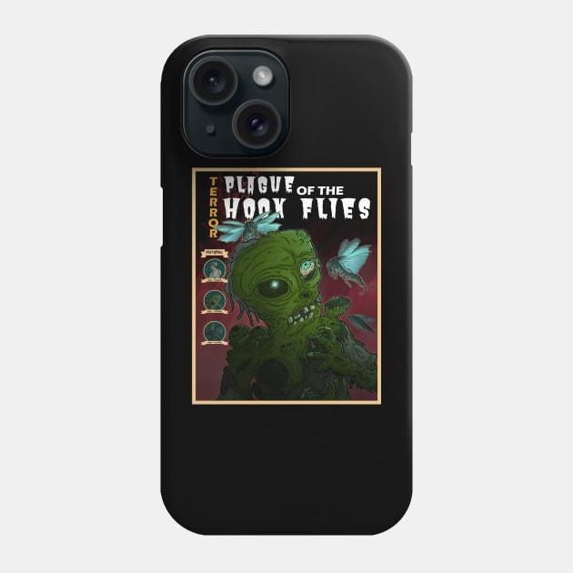 Plague of the Hook Flies Phone Case by BrokenGrin