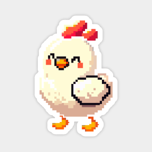 Pixel Plumage Magnet