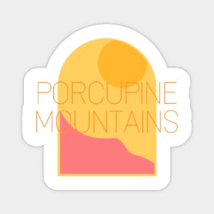 Discovering Nature's Majesty the Porcupine Mountain Magnet