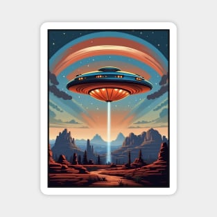 UFO In Sedona Arizona Magnet