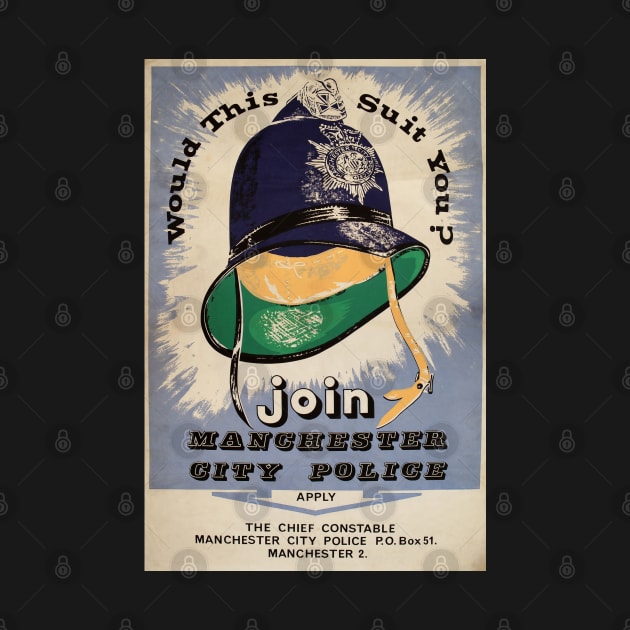 A Manchester City Police recruitment poster by BokeeLee