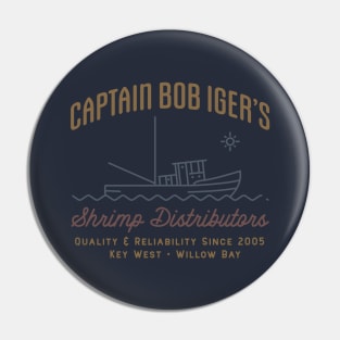 Captain Bob Iger's Shrimp Distributors - DCL Pin