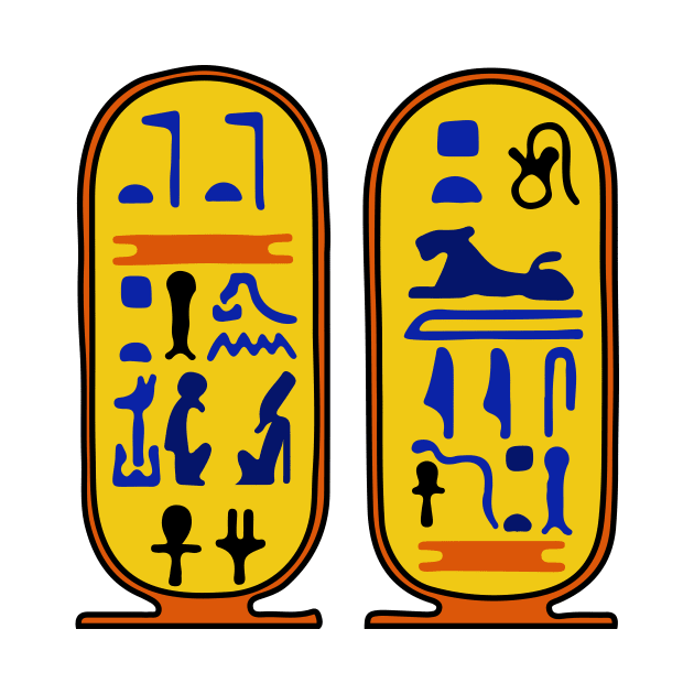 Hieroglyphs of the Pharao by Creative Art Store