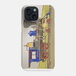 Train from Promontory Point National Historical Park in Utah Phone Case