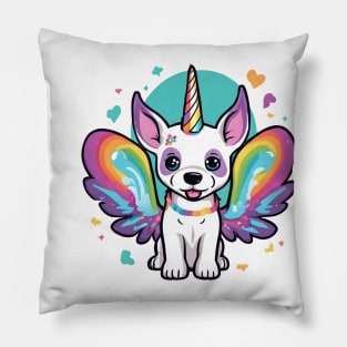 Unicorn Puppy Cute Kawaii Dog Pillow