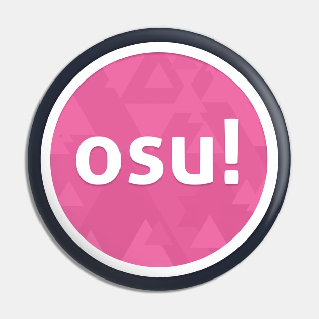 osu! Pin by RetroFreak