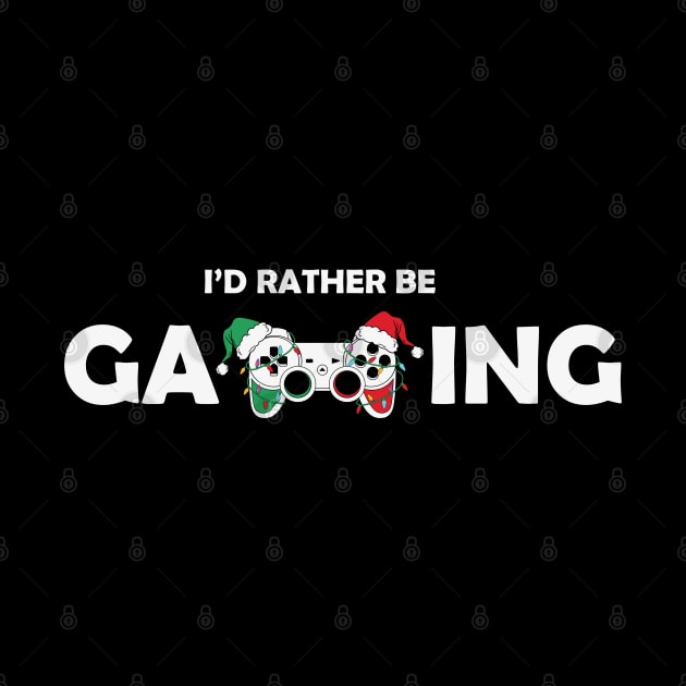 I'd rather be gaming by MZeeDesigns