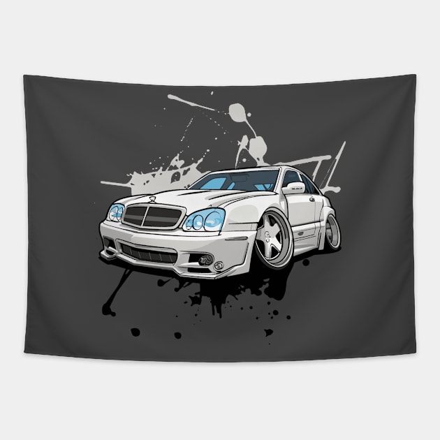 Customized Classic Cars Tapestry by irfankokabi