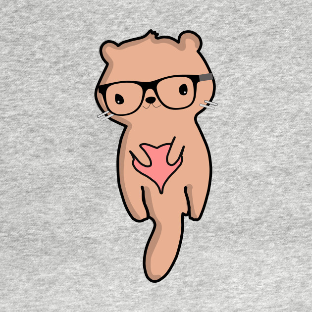 Cute Hipster Otter T Shirt Kawaii Otter Tank Top Teepublic,Tumblr Cute Alien Girl Drawing