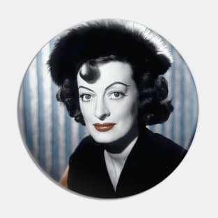 Handsome Joan Crawford Pin