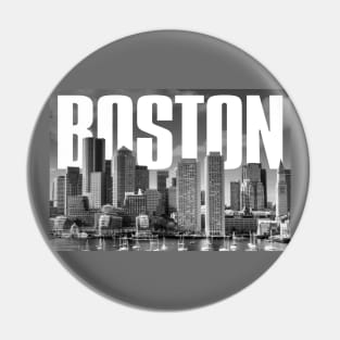 Boston Cityscape Pin