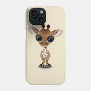 Cute Curious Baby Giraffe Phone Case